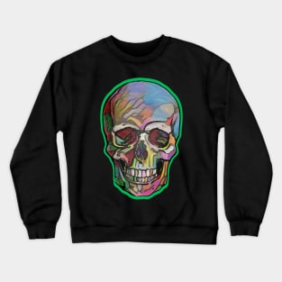 The Happy Skull (Green) Crewneck Sweatshirt